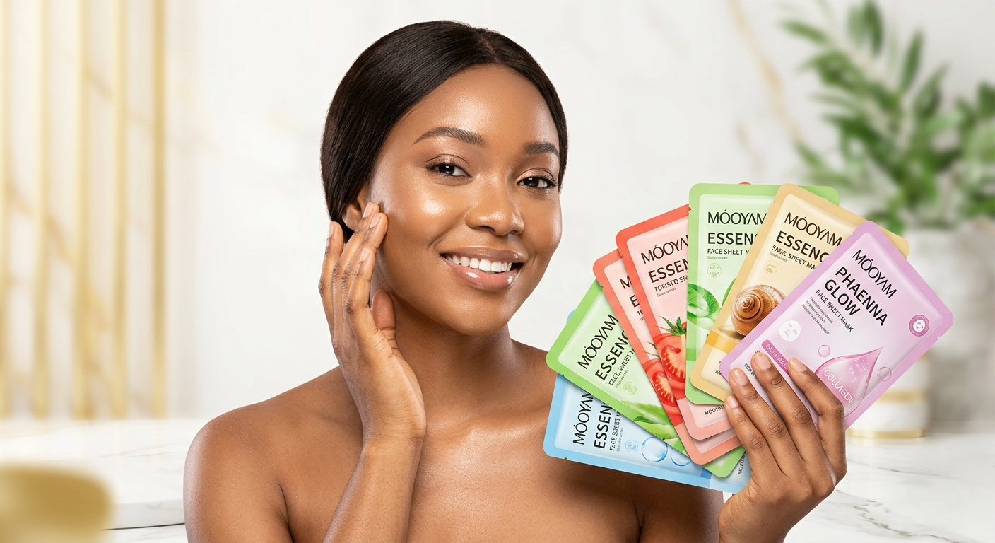 Glass Skin Glow Face Mask Sheets